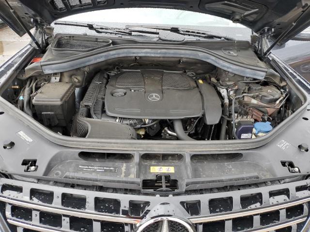 4JGDA5HB2FA600549 - 2015 MERCEDES-BENZ ML 350 4MATIC BLUE photo 11
