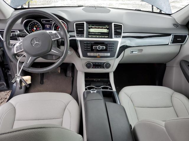 4JGDA5HB2FA600549 - 2015 MERCEDES-BENZ ML 350 4MATIC BLUE photo 8