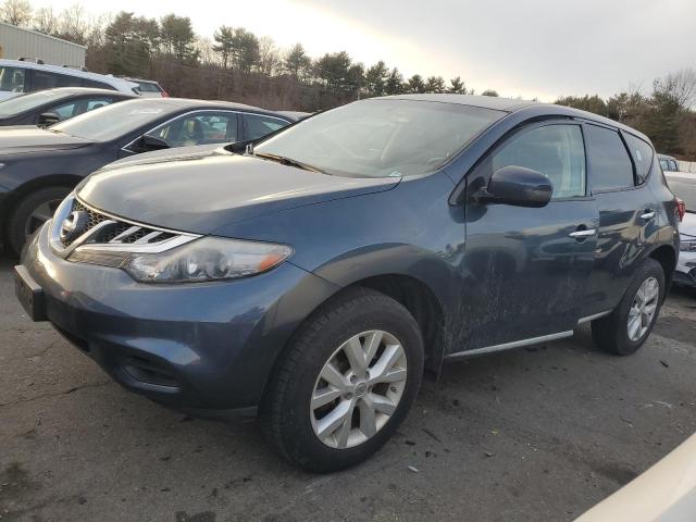 JN8AZ1MU9DW214344 - 2013 NISSAN MURANO S BLUE photo 1