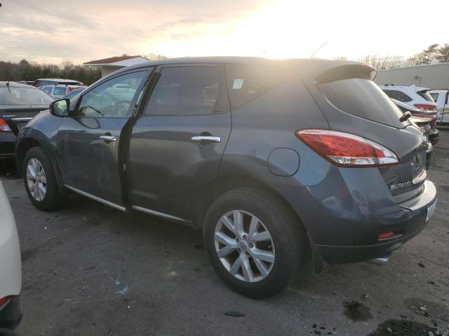 JN8AZ1MU9DW214344 - 2013 NISSAN MURANO S BLUE photo 2