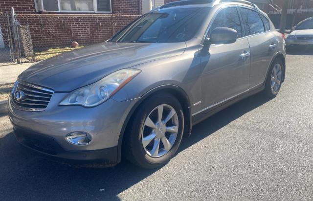 JNKAJ09F38M359483 - 2008 INFINITI EX35 BASE GRAY photo 2