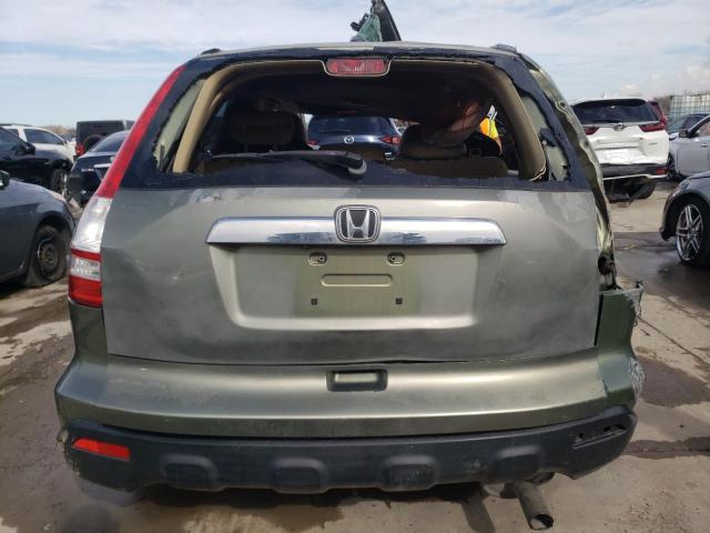 JHLRE38737C023313 - 2007 HONDA CR-V EXL GREEN photo 6