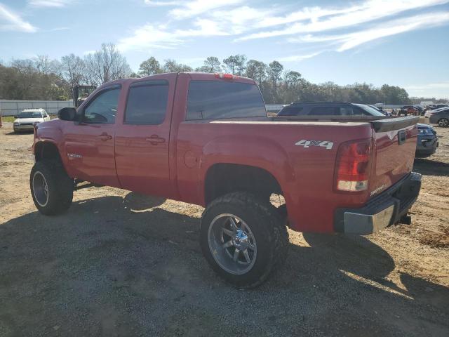 2GTEK13MX81172881 - 2008 GMC SIERRA K1500 RED photo 2