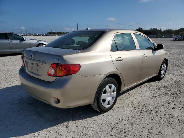 1NXBU40E09Z019245 - 2009 TOYOTA COROLLA BASE CREAM photo 3