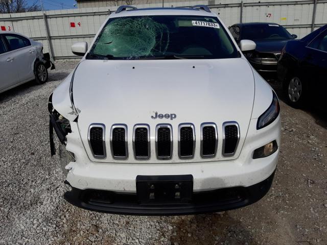 1C4PJLCB7FW553714 - 2015 JEEP CHEROKEE LATITUDE WHITE photo 5