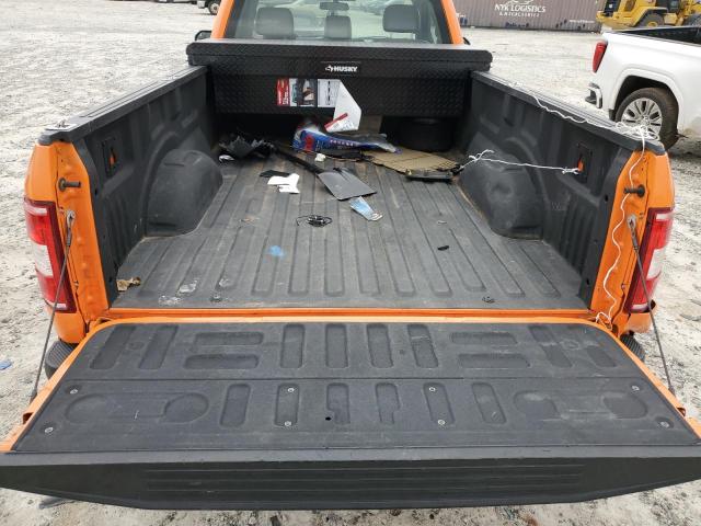 1FTMF1CBXJKD47540 - 2018 FORD F-150 ORANGE photo 10
