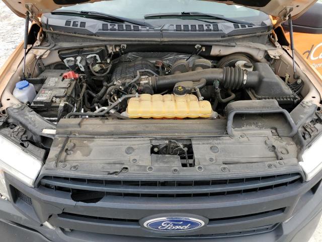 1FTMF1CBXJKD47540 - 2018 FORD F-150 ORANGE photo 11