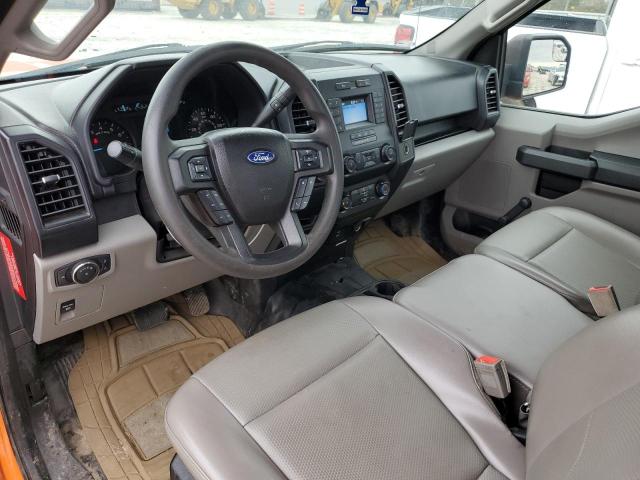 1FTMF1CBXJKD47540 - 2018 FORD F-150 ORANGE photo 8