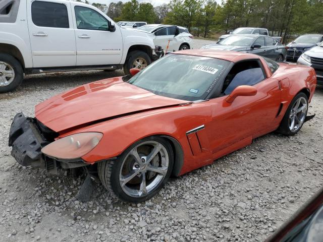 1G1YU2DW8B5105174 - 2011 CHEVROLET CORVETTE GRAND SPORT ORANGE photo 1