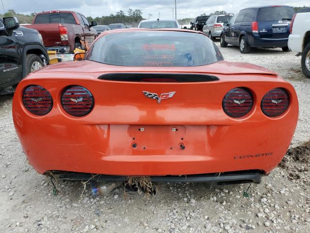 1G1YU2DW8B5105174 - 2011 CHEVROLET CORVETTE GRAND SPORT ORANGE photo 6