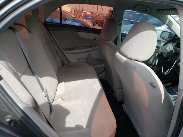 5YFBU4EE4DP183973 - 2013 TOYOTA COROLLA BASE GRAY photo 10