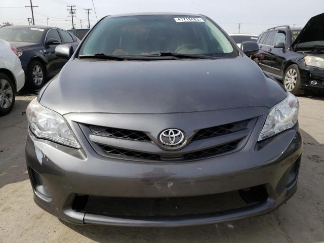 5YFBU4EE4DP183973 - 2013 TOYOTA COROLLA BASE GRAY photo 5