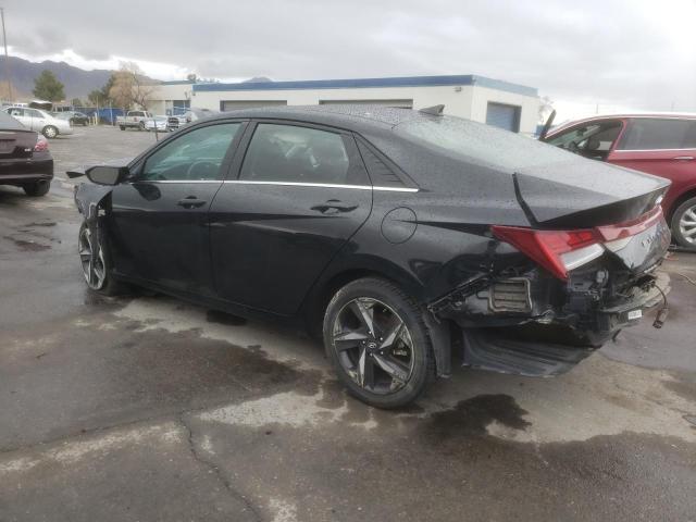 5NPLN4AG9MH006759 - 2021 HYUNDAI ELANTRA SEL BLACK photo 2