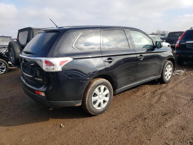 JA4AD2A39EZ002291 - 2014 MITSUBISHI OUTLANDER ES BLACK photo 3