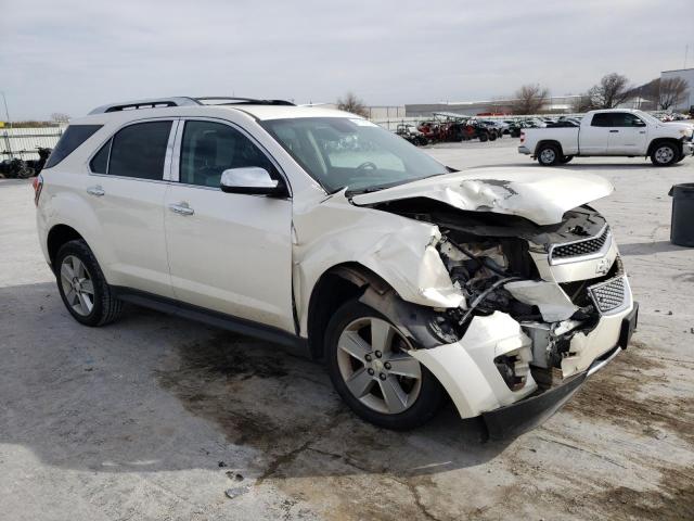 2GNALFEKXC1254212 - 2012 CHEVROLET EQUINOX LTZ WHITE photo 4