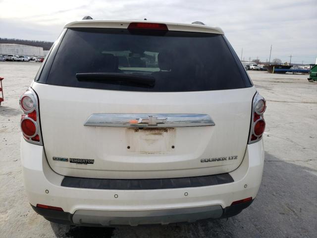 2GNALFEKXC1254212 - 2012 CHEVROLET EQUINOX LTZ WHITE photo 6