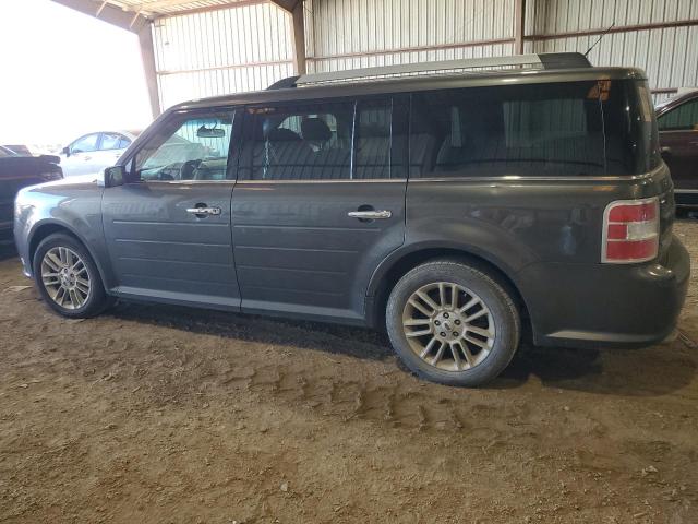 2FMHK6C89JBA14170 - 2018 FORD FLEX SEL GRAY photo 2