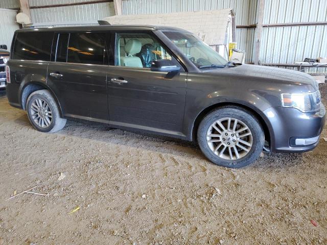 2FMHK6C89JBA14170 - 2018 FORD FLEX SEL GRAY photo 4