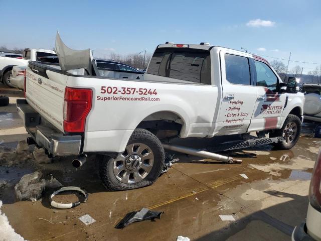 1FT7W2BN6NED83390 - 2022 FORD F250 SUPER DUTY 白色 照片 3