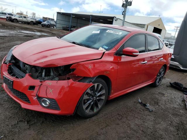 3N1AB7AP2GY282647 - 2016 NISSAN SENTRA S RED photo 1