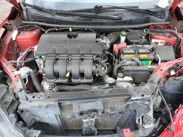 3N1AB7AP2GY282647 - 2016 NISSAN SENTRA S RED photo 11