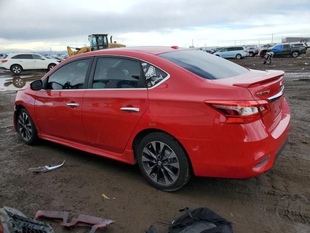 3N1AB7AP2GY282647 - 2016 NISSAN SENTRA S RED photo 2