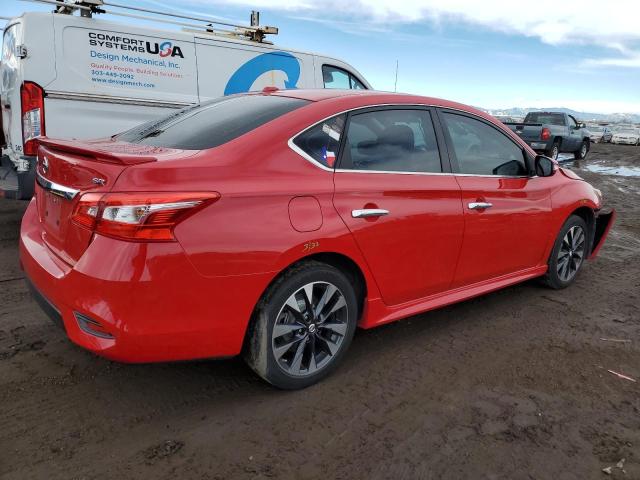 3N1AB7AP2GY282647 - 2016 NISSAN SENTRA S RED photo 3