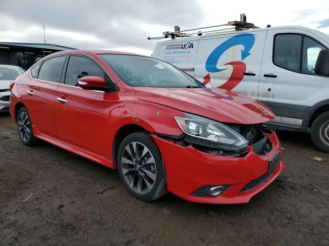 3N1AB7AP2GY282647 - 2016 NISSAN SENTRA S RED photo 4