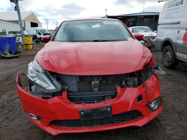 3N1AB7AP2GY282647 - 2016 NISSAN SENTRA S RED photo 5