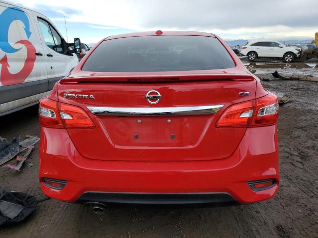 3N1AB7AP2GY282647 - 2016 NISSAN SENTRA S RED photo 6