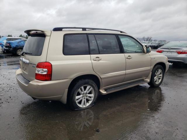 JTEEW21A270037760 - 2007 TOYOTA HIGHLANDER HYBRID BEIGE photo 3