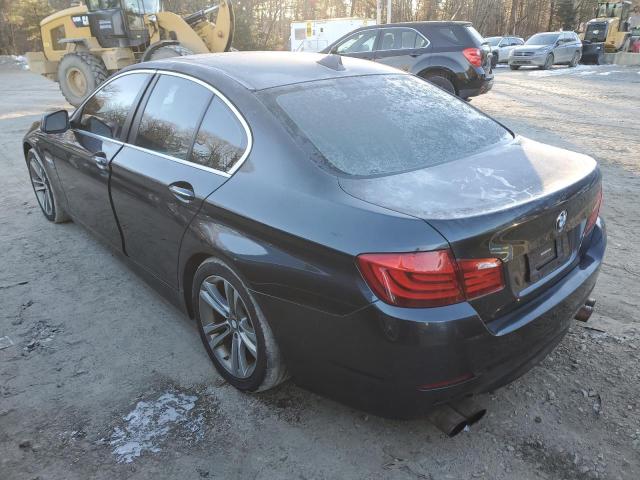 WBAFU9C51BC783645 - 2011 BMW 550 XI GRAY photo 2