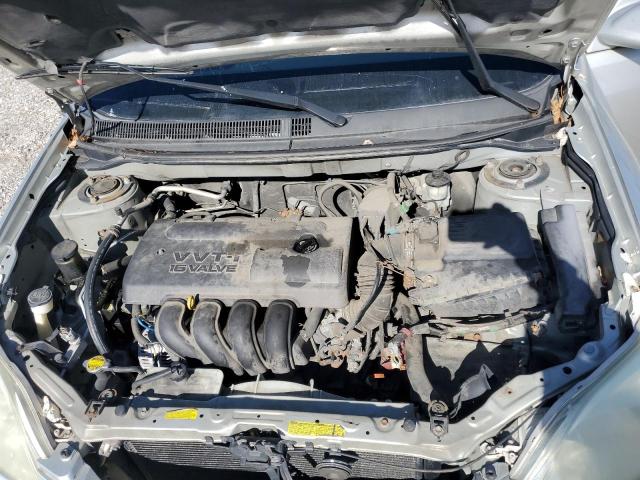 2T1KR32E24C318738 - 2004 TOYOTA COROLLA MA XR SILVER photo 11