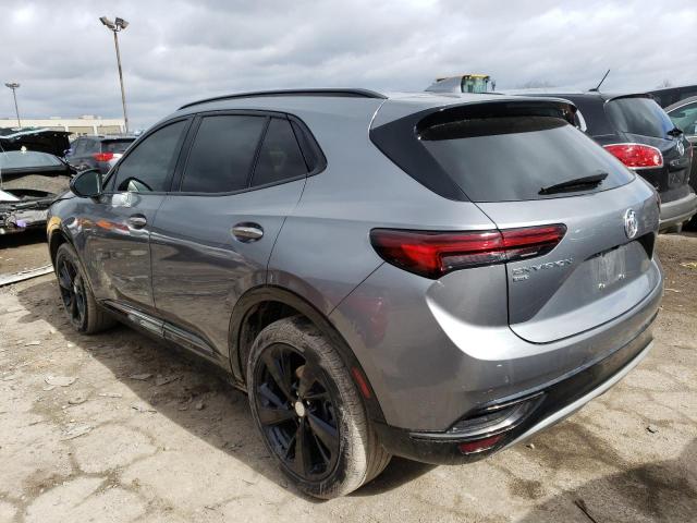 LRBFZPR41MD191715 - 2021 BUICK ENVISION ESSENCE ნაცრისფერი ფოტო 2