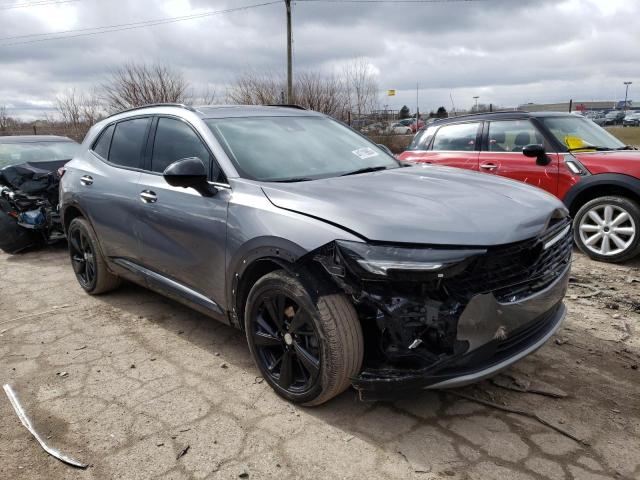 LRBFZPR41MD191715 - 2021 BUICK ENVISION ESSENCE ნაცრისფერი ფოტო 4