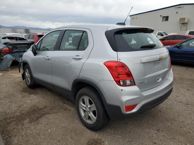 3GNCJKSB3LL323624 - 2020 CHEVROLET TRAX LS SILVER photo 2