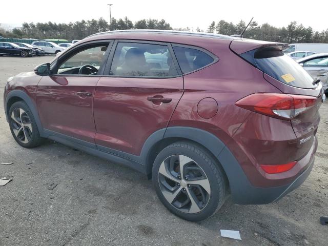 KM8J3CA28GU147727 - 2016 HYUNDAI TUCSON LIMITED RED photo 2