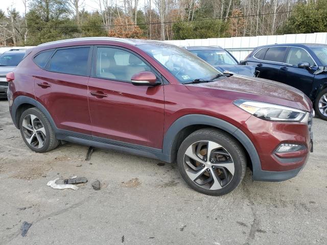 KM8J3CA28GU147727 - 2016 HYUNDAI TUCSON LIMITED RED photo 4