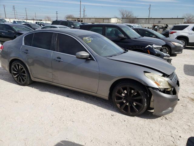 JN1CV6AP2AM403911 - 2010 INFINITI G37 BASE GRAY photo 4