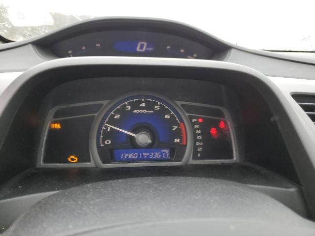 2HGFG12939H531503 - 2009 HONDA CIVIC EXL RED photo 9