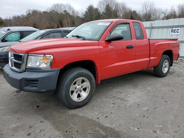 1D7HW32K58S554139 - 2008 DODGE DAKOTA SXT RED photo 1