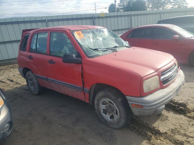 2CNBE13C416939064 - 2001 CHEVROLET TRACKER RED photo 4