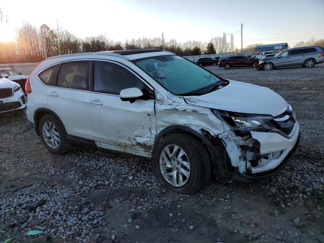 5J6RM3H7XFL013922 - 2015 HONDA CR-V EXL WHITE photo 4