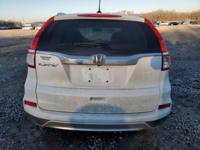 5J6RM3H7XFL013922 - 2015 HONDA CR-V EXL WHITE photo 6