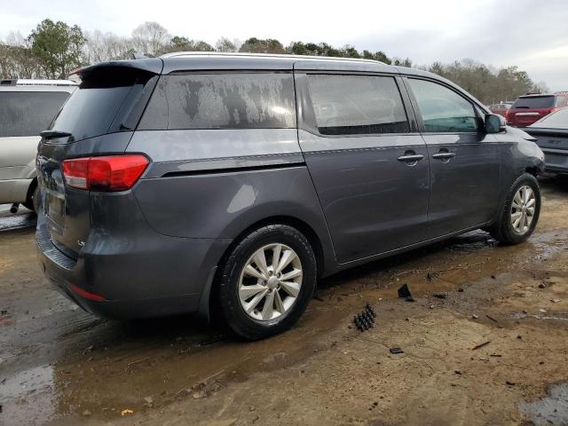 KNDMB5C12H6328106 - 2017 KIA SEDONA LX CHARCOAL photo 3