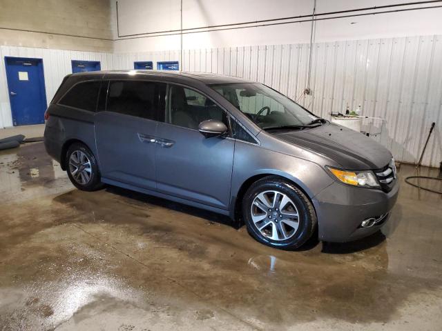 5FNRL5H91EB073109 - 2014 HONDA ODYSSEY TOURING GRAY photo 4