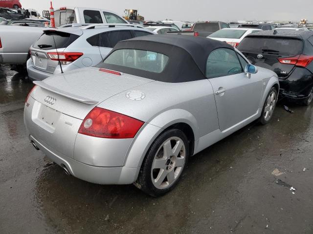 TRUUT28N811040560 - 2001 AUDI TT QUATTRO SILVER photo 3