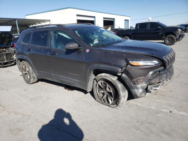 1C4PJMBS6FW716280 - 2015 JEEP CHEROKEE TRAILHAWK 灰色 照片 4