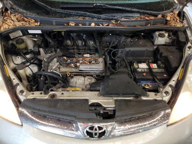 5TDYK4CC7AS341470 - 2010 TOYOTA SIENNA XLE SILVER photo 12