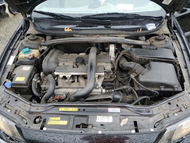 YV1RS58D222118347 - 2002 VOLVO S60 2.4T BLACK photo 11